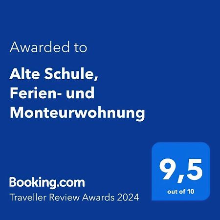 Alte Schule, Ferien- Und Monteurwohnung Гернсбах Экстерьер фото